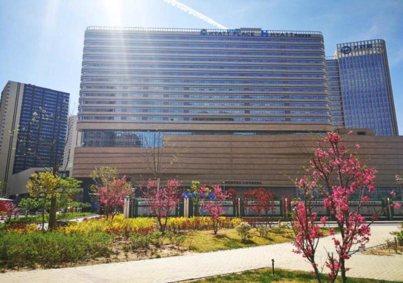 Отель Hyatt House Yinchuan Yuecaicheng Экстерьер фото