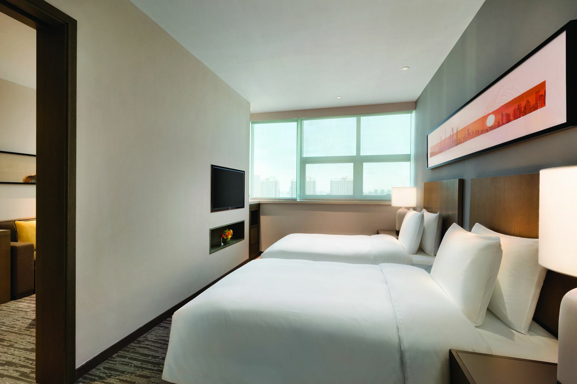 Отель Hyatt House Yinchuan Yuecaicheng Экстерьер фото