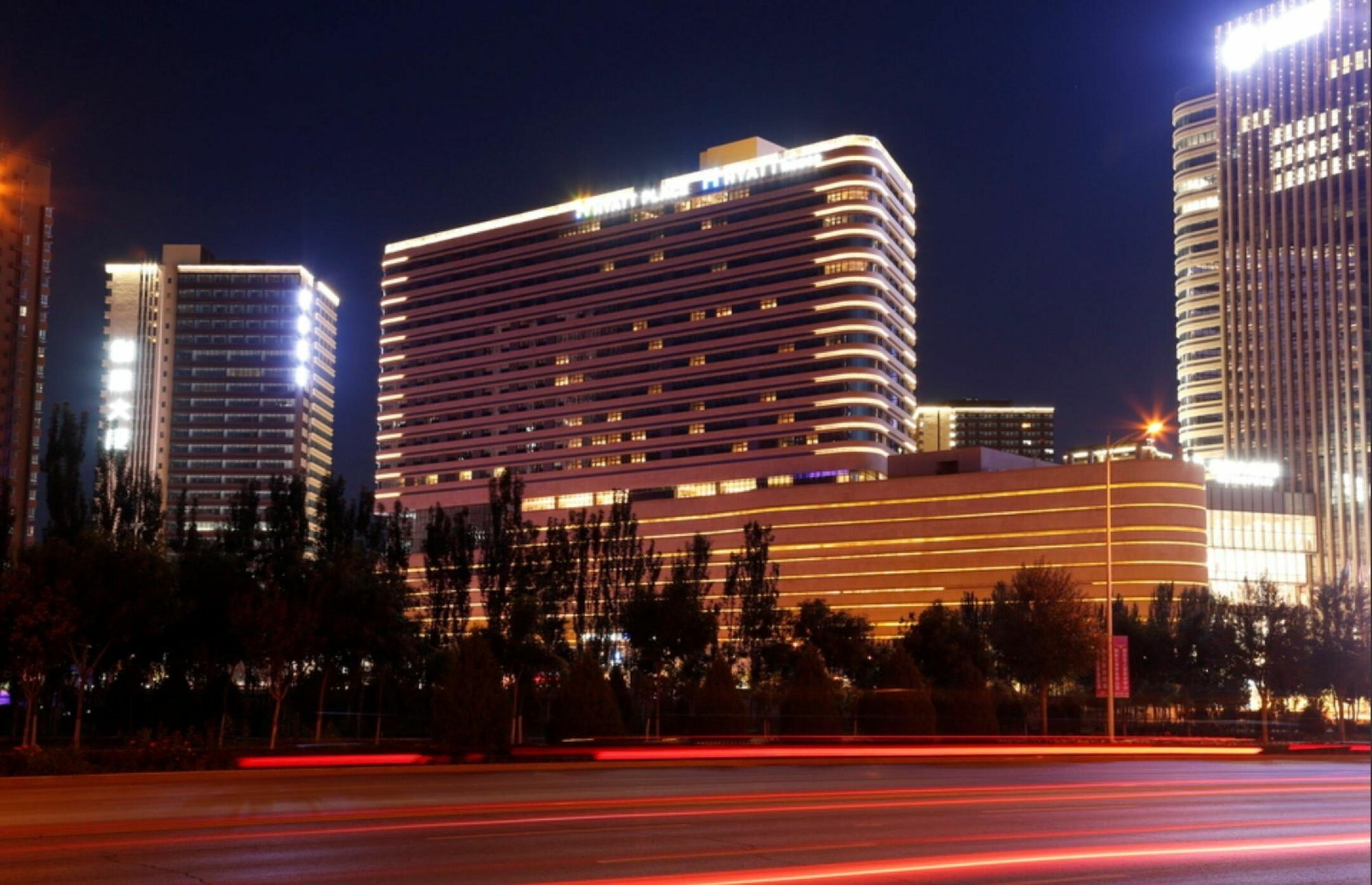 Отель Hyatt House Yinchuan Yuecaicheng Экстерьер фото