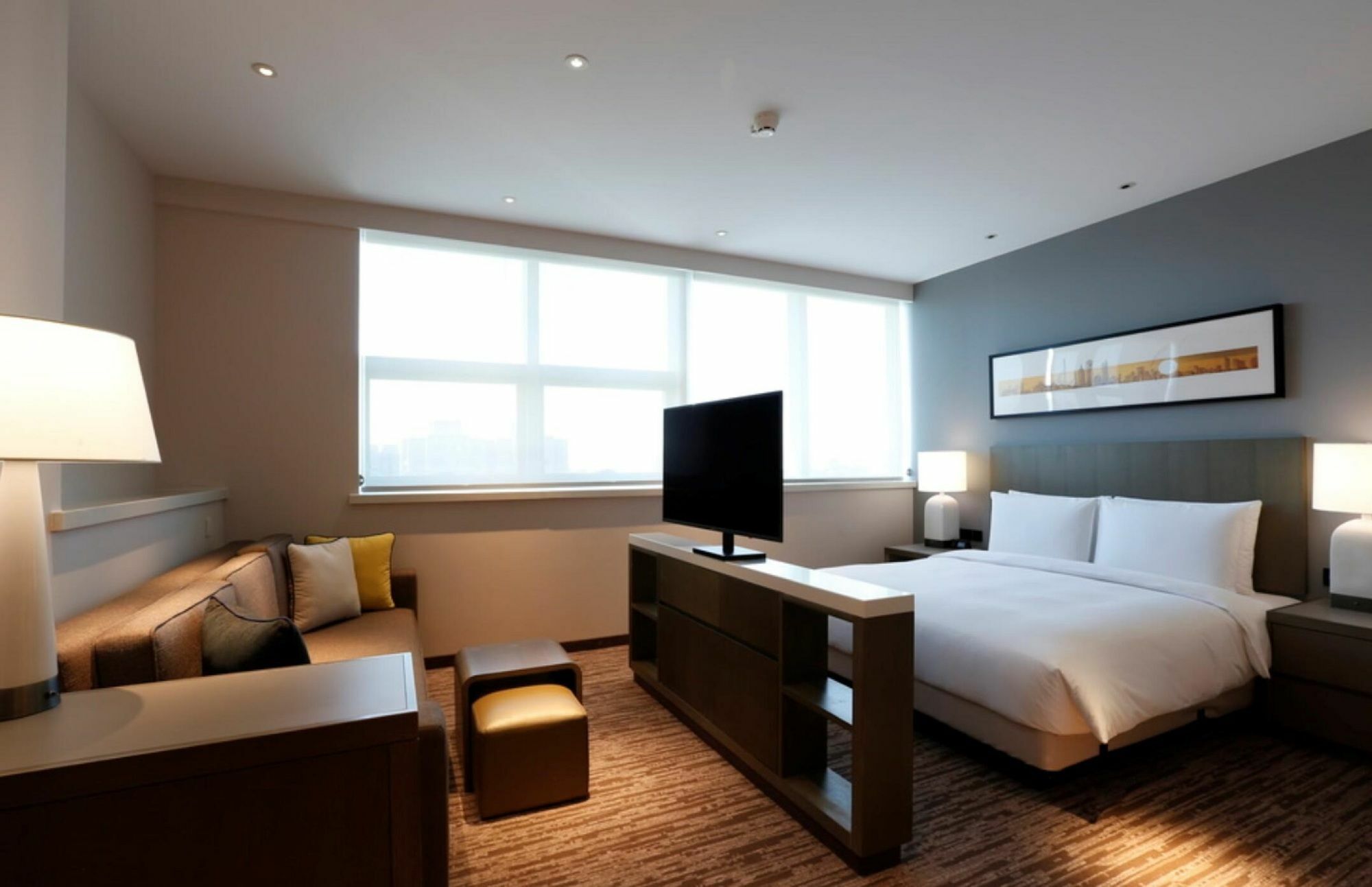Отель Hyatt House Yinchuan Yuecaicheng Экстерьер фото