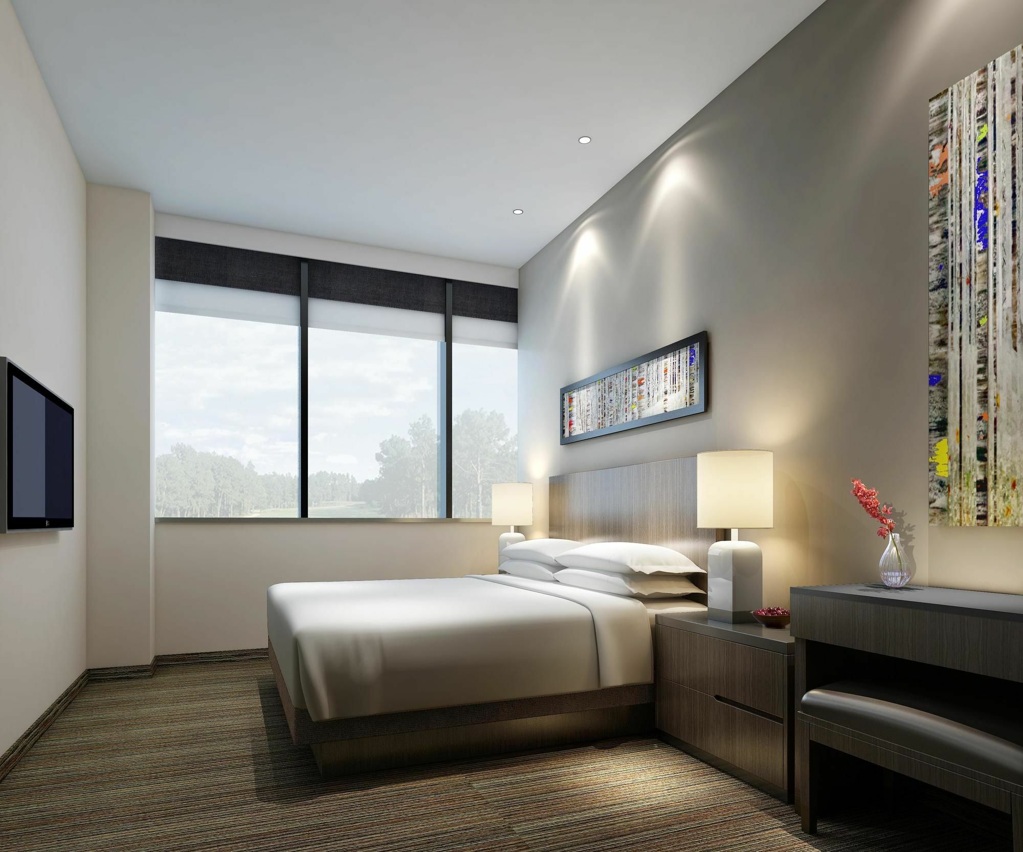 Отель Hyatt House Yinchuan Yuecaicheng Экстерьер фото